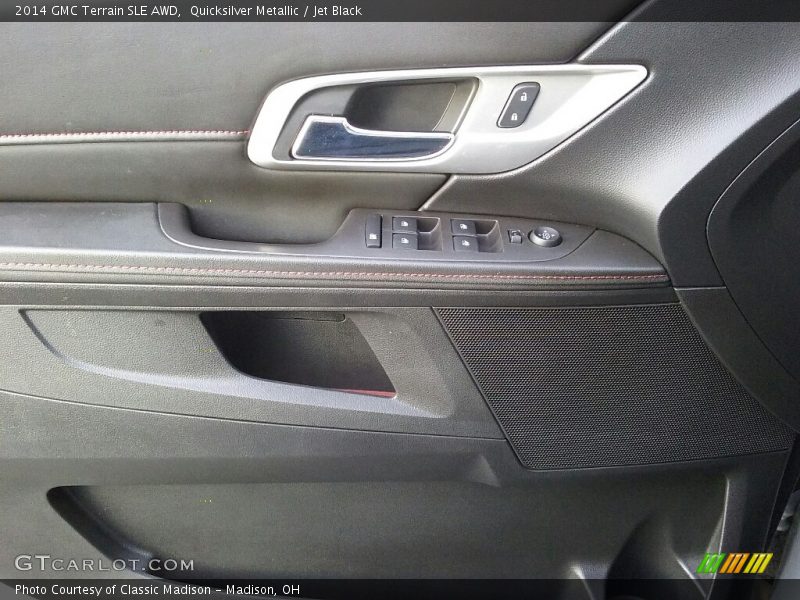 Quicksilver Metallic / Jet Black 2014 GMC Terrain SLE AWD