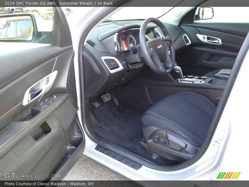 Quicksilver Metallic / Jet Black 2014 GMC Terrain SLE AWD