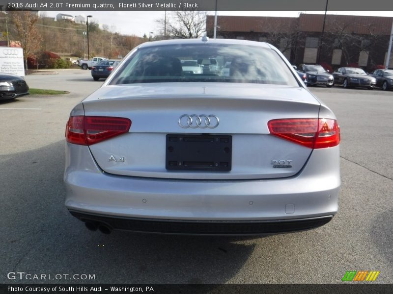 Florett Silver Metallic / Black 2016 Audi A4 2.0T Premium quattro