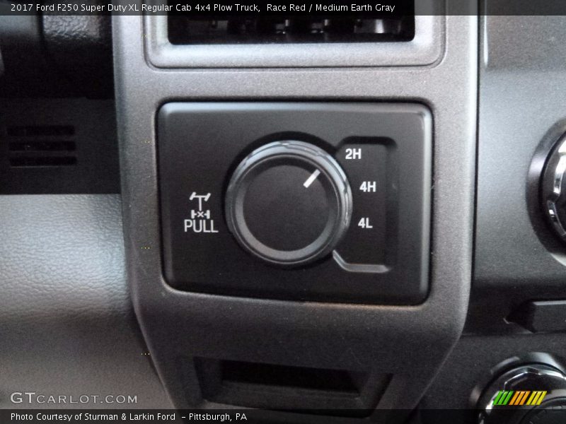 Controls of 2017 F250 Super Duty XL Regular Cab 4x4 Plow Truck