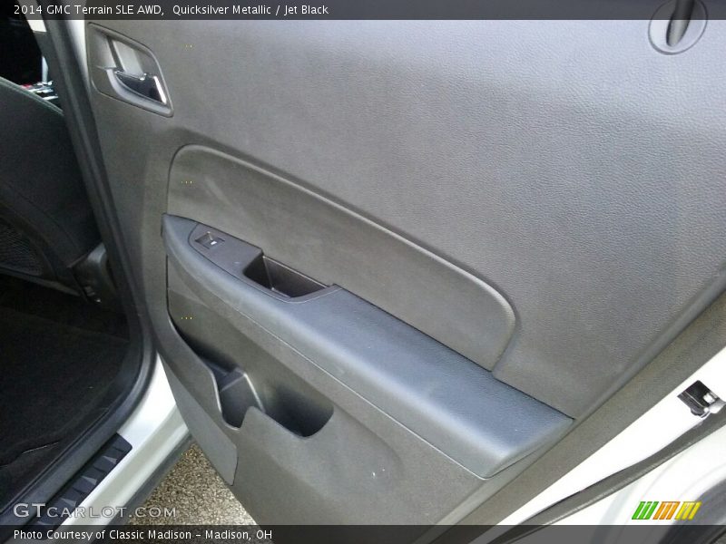 Quicksilver Metallic / Jet Black 2014 GMC Terrain SLE AWD