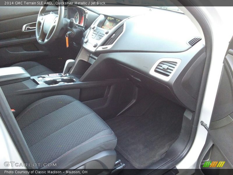 Quicksilver Metallic / Jet Black 2014 GMC Terrain SLE AWD