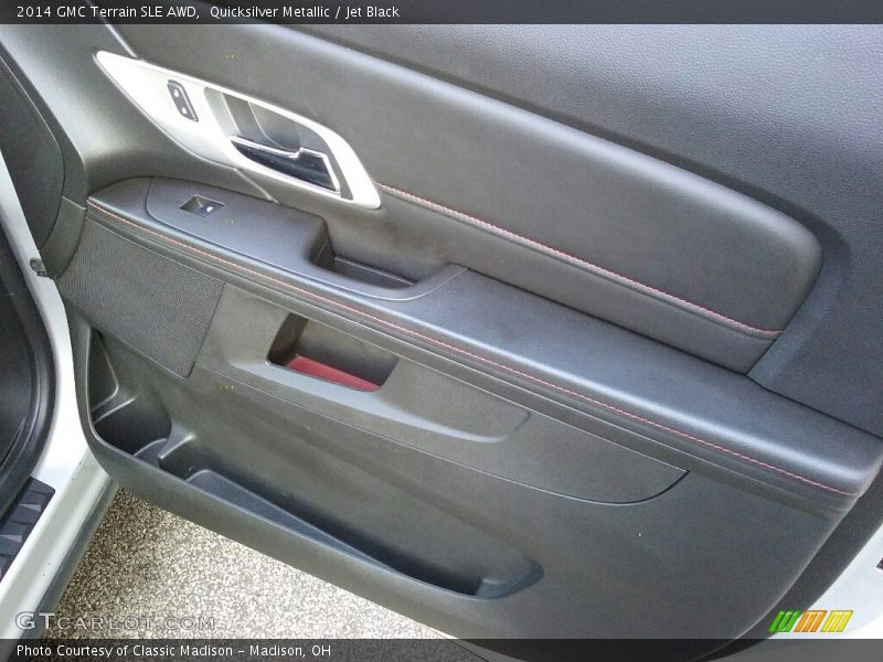 Quicksilver Metallic / Jet Black 2014 GMC Terrain SLE AWD