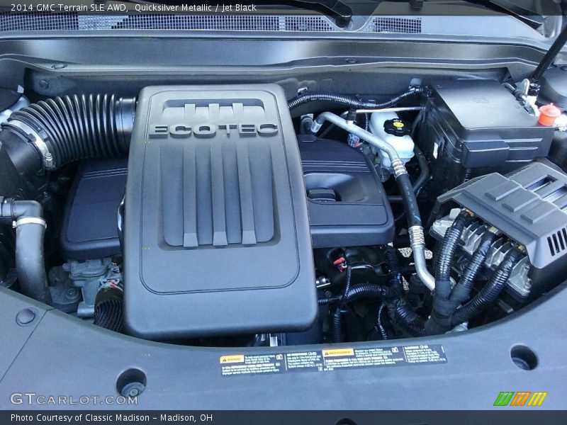 Quicksilver Metallic / Jet Black 2014 GMC Terrain SLE AWD