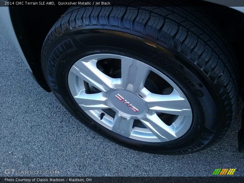 Quicksilver Metallic / Jet Black 2014 GMC Terrain SLE AWD