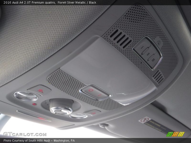Florett Silver Metallic / Black 2016 Audi A4 2.0T Premium quattro