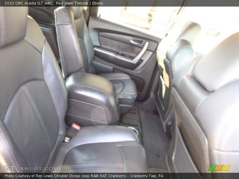 Red Jewel Tintcoat / Ebony 2010 GMC Acadia SLT AWD