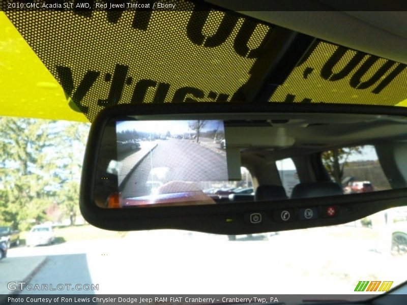Red Jewel Tintcoat / Ebony 2010 GMC Acadia SLT AWD