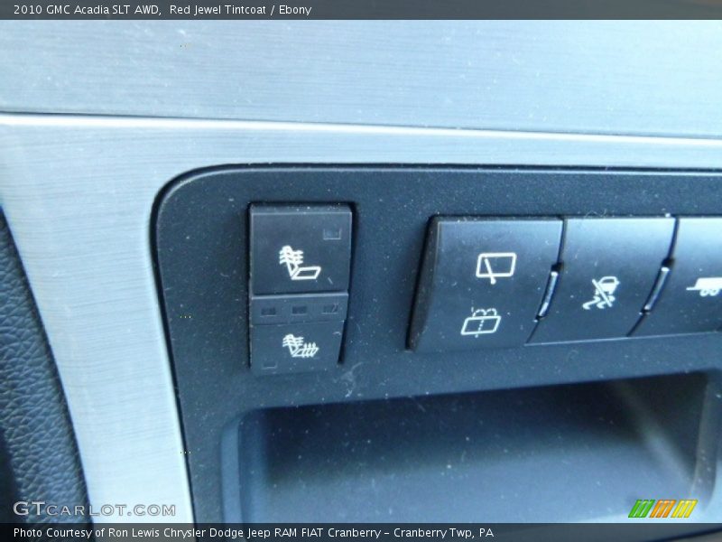 Red Jewel Tintcoat / Ebony 2010 GMC Acadia SLT AWD
