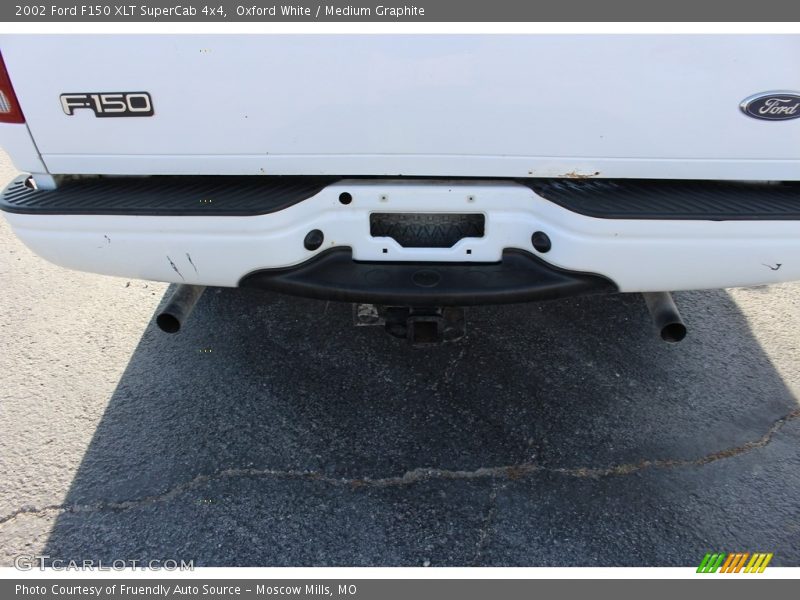 Oxford White / Medium Graphite 2002 Ford F150 XLT SuperCab 4x4