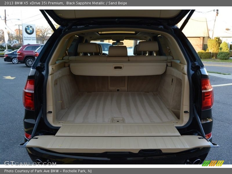 Black Sapphire Metallic / Sand Beige 2013 BMW X5 xDrive 35i Premium