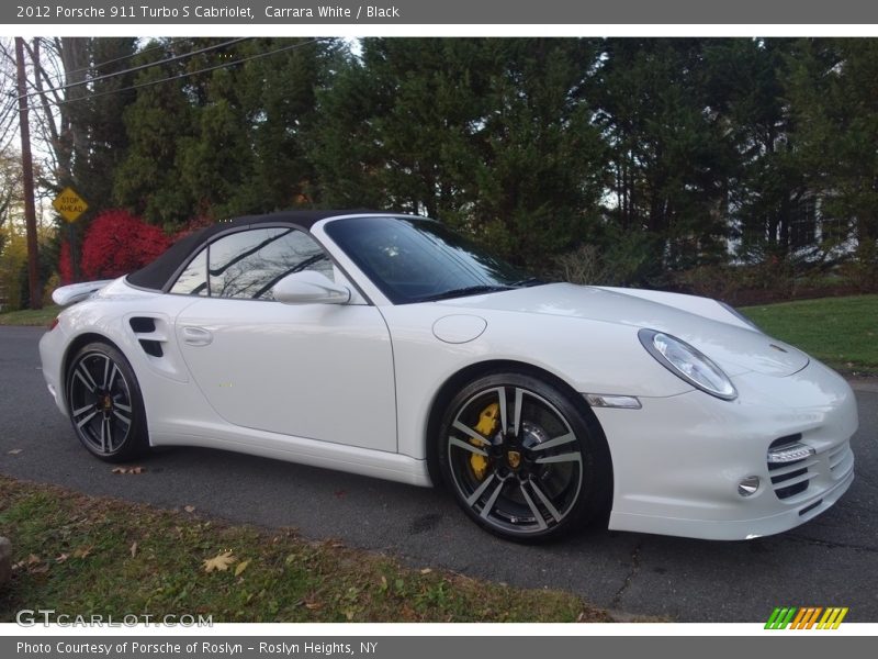  2012 911 Turbo S Cabriolet Carrara White