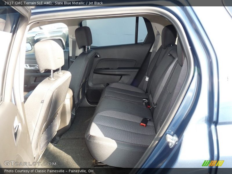 Slate Blue Metallic / Jet Black 2017 GMC Terrain SLE AWD