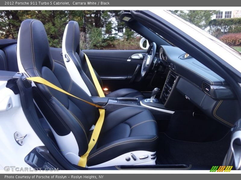 Front Seat of 2012 911 Turbo S Cabriolet