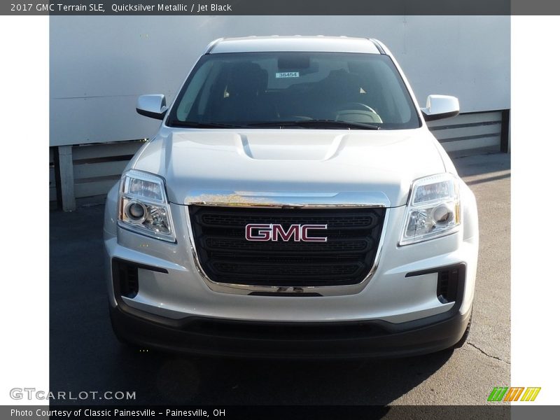 Quicksilver Metallic / Jet Black 2017 GMC Terrain SLE