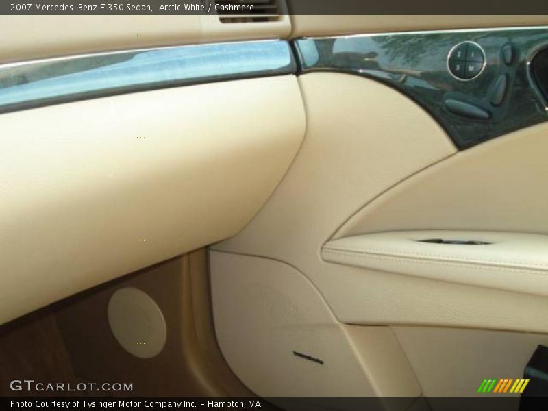Arctic White / Cashmere 2007 Mercedes-Benz E 350 Sedan