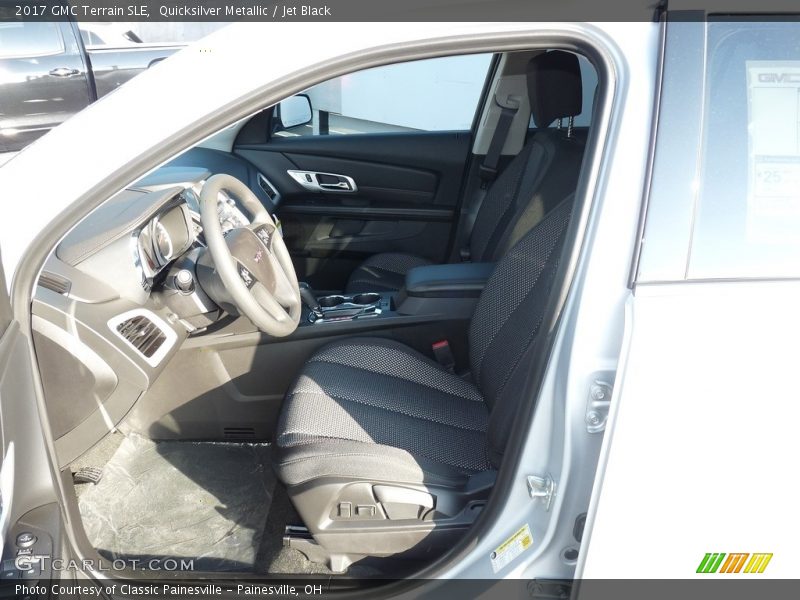 Quicksilver Metallic / Jet Black 2017 GMC Terrain SLE