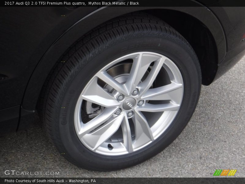 Mythos Black Metallic / Black 2017 Audi Q3 2.0 TFSI Premium Plus quattro