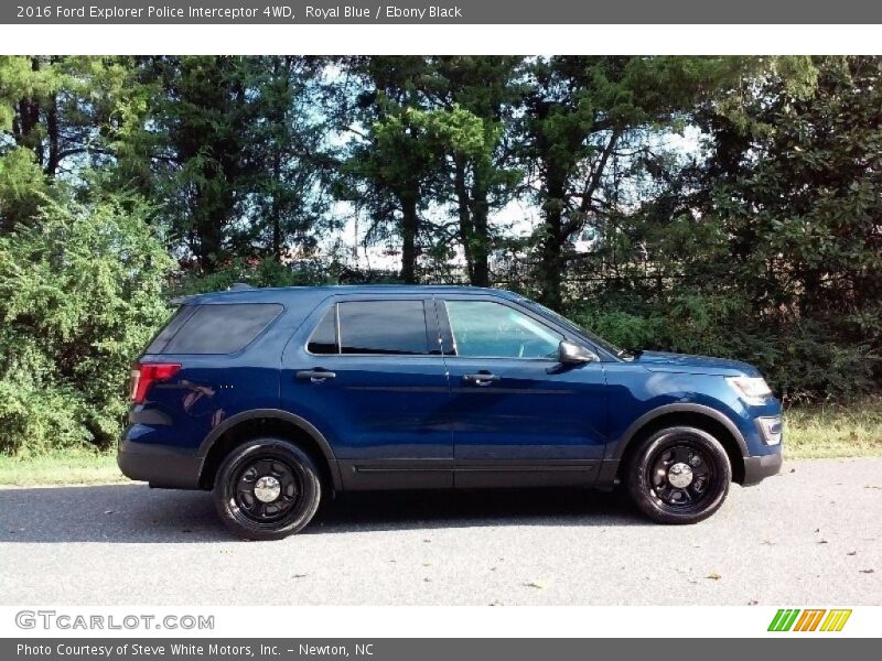 Royal Blue / Ebony Black 2016 Ford Explorer Police Interceptor 4WD