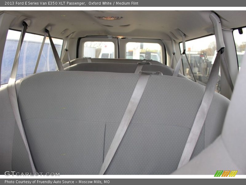 Oxford White / Medium Flint 2013 Ford E Series Van E350 XLT Passenger