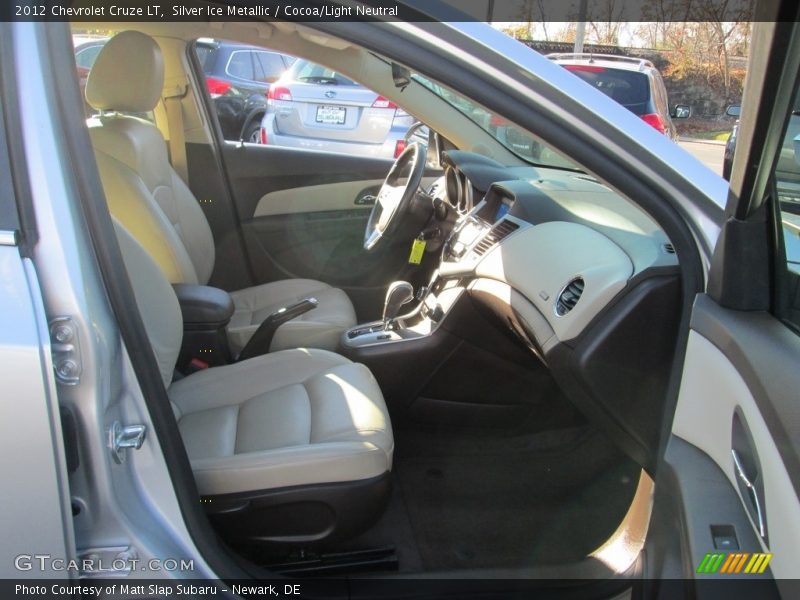 Silver Ice Metallic / Cocoa/Light Neutral 2012 Chevrolet Cruze LT