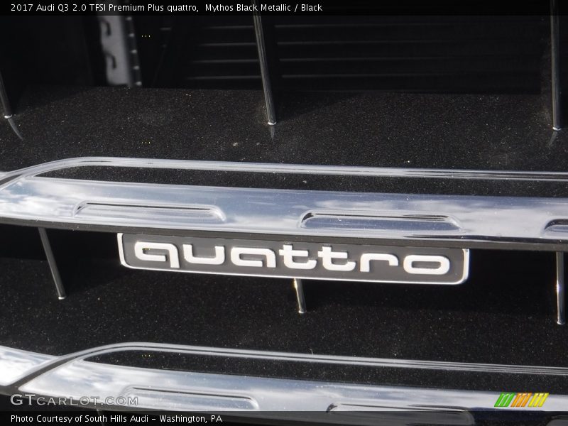 Mythos Black Metallic / Black 2017 Audi Q3 2.0 TFSI Premium Plus quattro