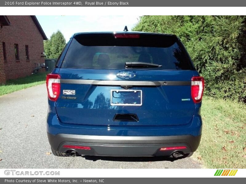 Royal Blue / Ebony Black 2016 Ford Explorer Police Interceptor 4WD