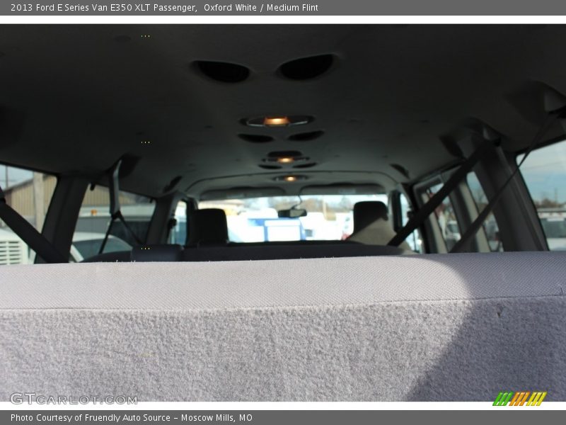 Oxford White / Medium Flint 2013 Ford E Series Van E350 XLT Passenger