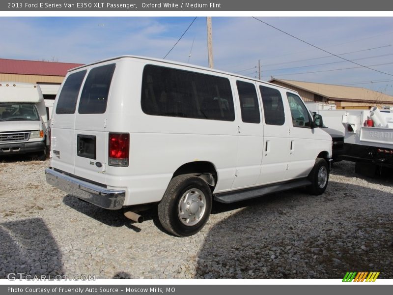 Oxford White / Medium Flint 2013 Ford E Series Van E350 XLT Passenger