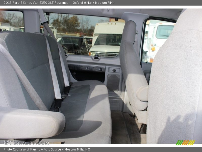 Oxford White / Medium Flint 2013 Ford E Series Van E350 XLT Passenger