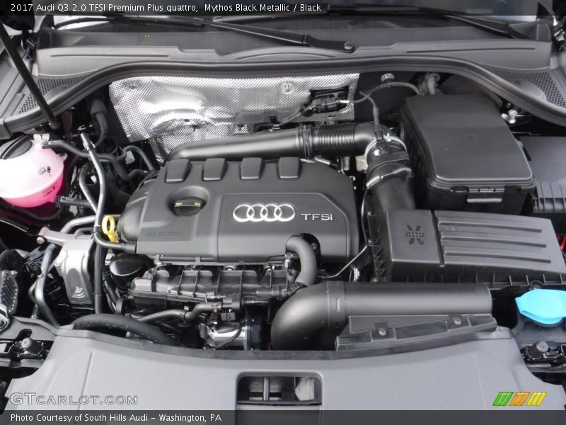  2017 Q3 2.0 TFSI Premium Plus quattro Engine - 2.0 Liter Turbocharged/TFSI DOHC 16-Valve VVT 4 Cylinder