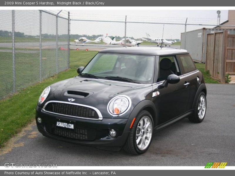 Midnight Black / Black/Grey 2009 Mini Cooper S Hardtop