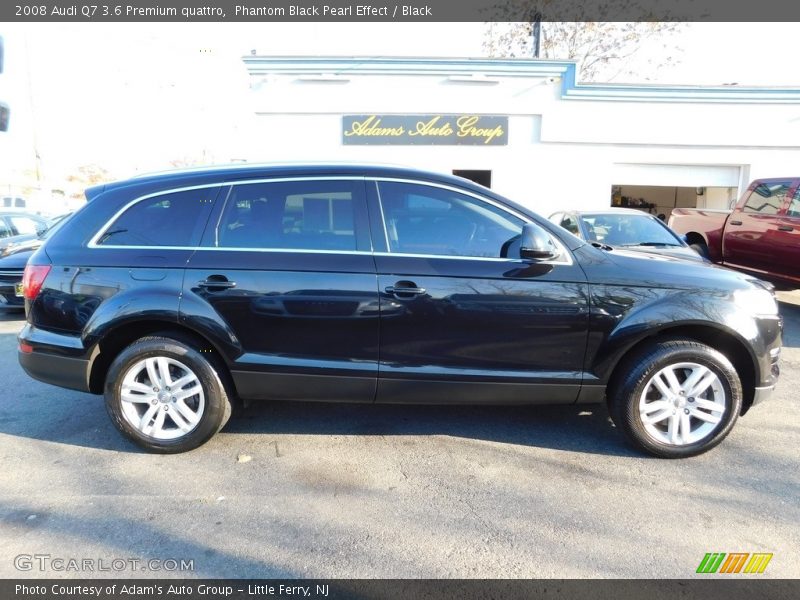 Phantom Black Pearl Effect / Black 2008 Audi Q7 3.6 Premium quattro