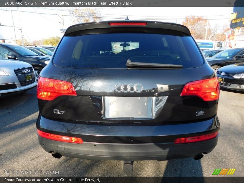 Phantom Black Pearl Effect / Black 2008 Audi Q7 3.6 Premium quattro