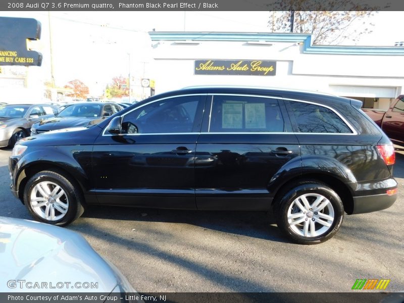 Phantom Black Pearl Effect / Black 2008 Audi Q7 3.6 Premium quattro