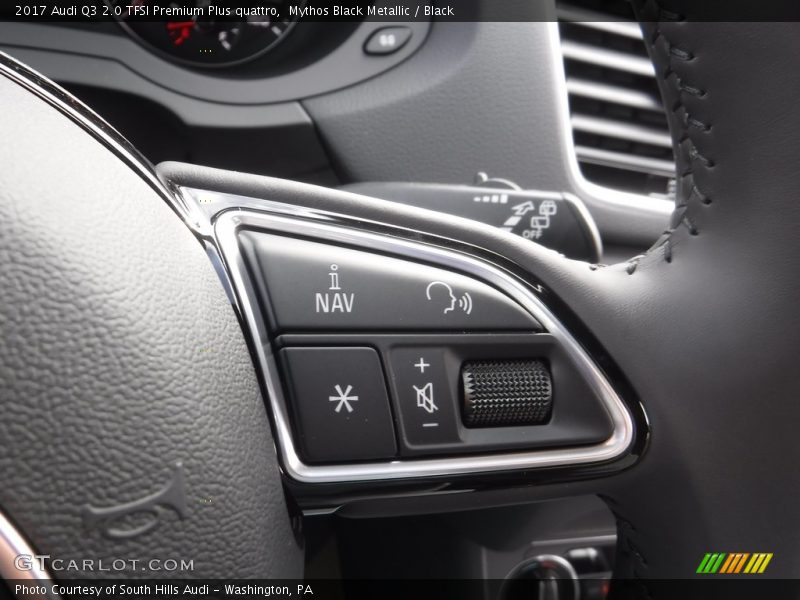 Controls of 2017 Q3 2.0 TFSI Premium Plus quattro