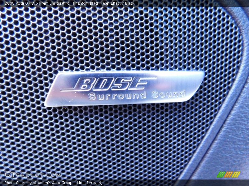 Phantom Black Pearl Effect / Black 2008 Audi Q7 3.6 Premium quattro