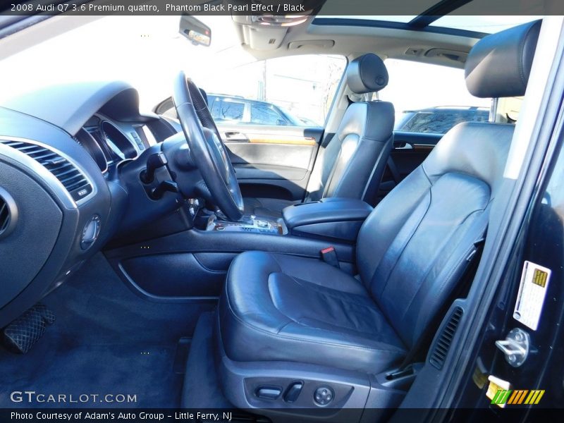Phantom Black Pearl Effect / Black 2008 Audi Q7 3.6 Premium quattro