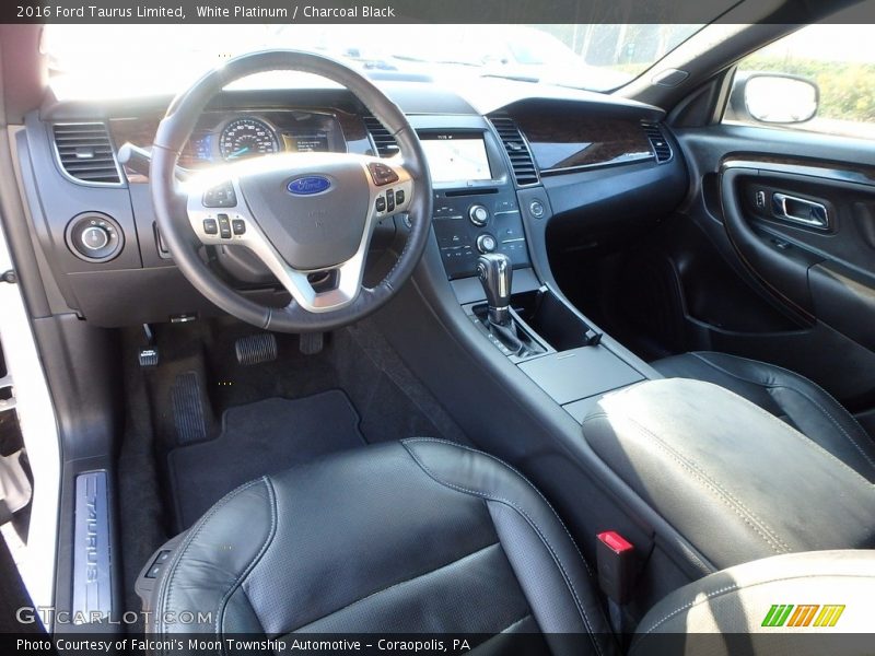 White Platinum / Charcoal Black 2016 Ford Taurus Limited