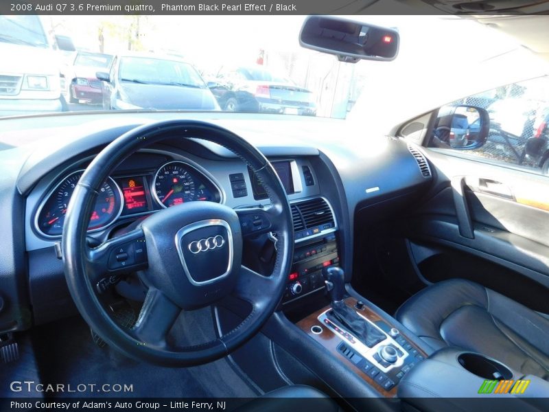 Phantom Black Pearl Effect / Black 2008 Audi Q7 3.6 Premium quattro