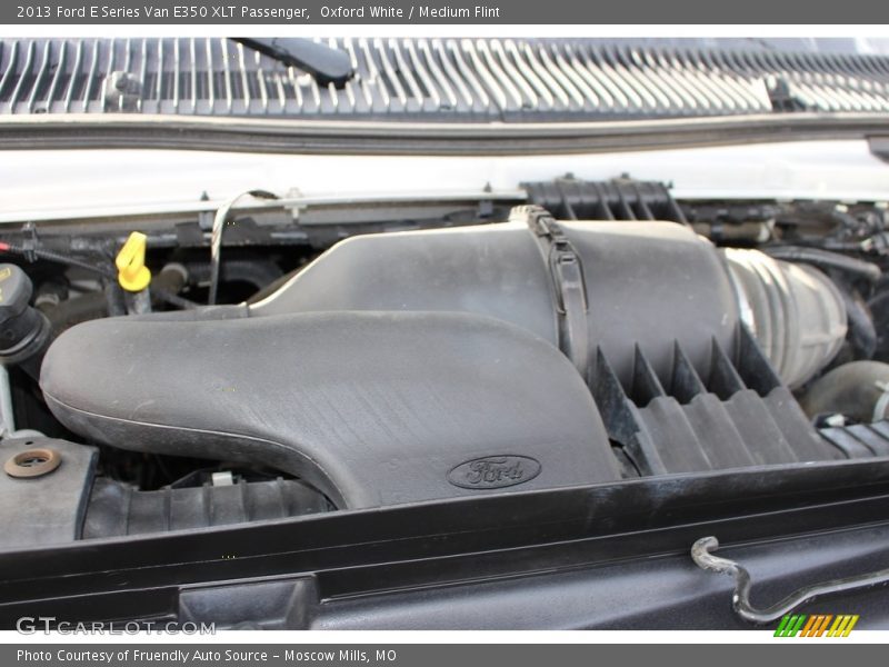 Oxford White / Medium Flint 2013 Ford E Series Van E350 XLT Passenger