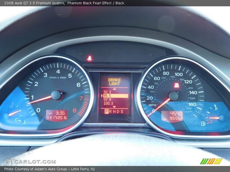 Phantom Black Pearl Effect / Black 2008 Audi Q7 3.6 Premium quattro