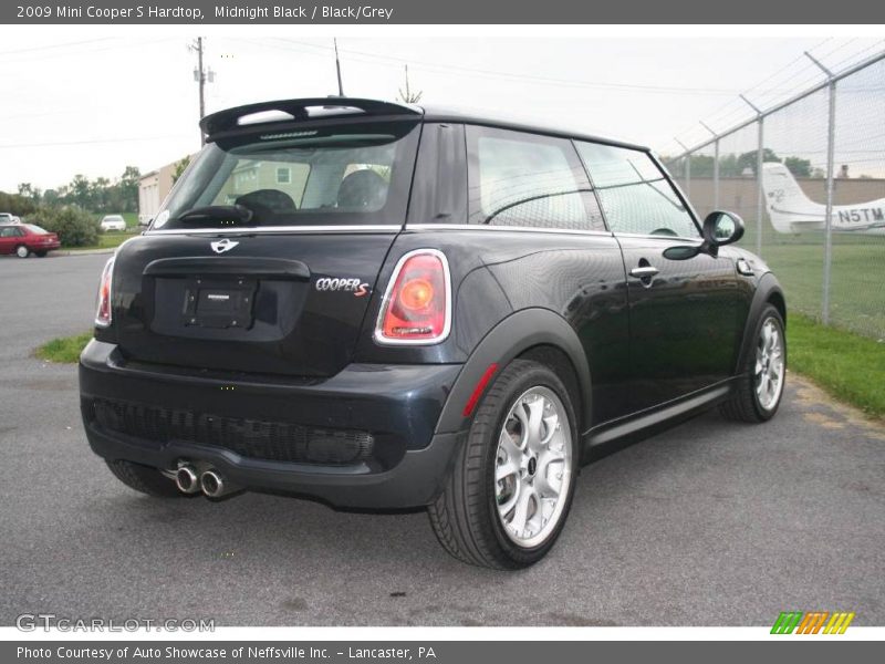 Midnight Black / Black/Grey 2009 Mini Cooper S Hardtop