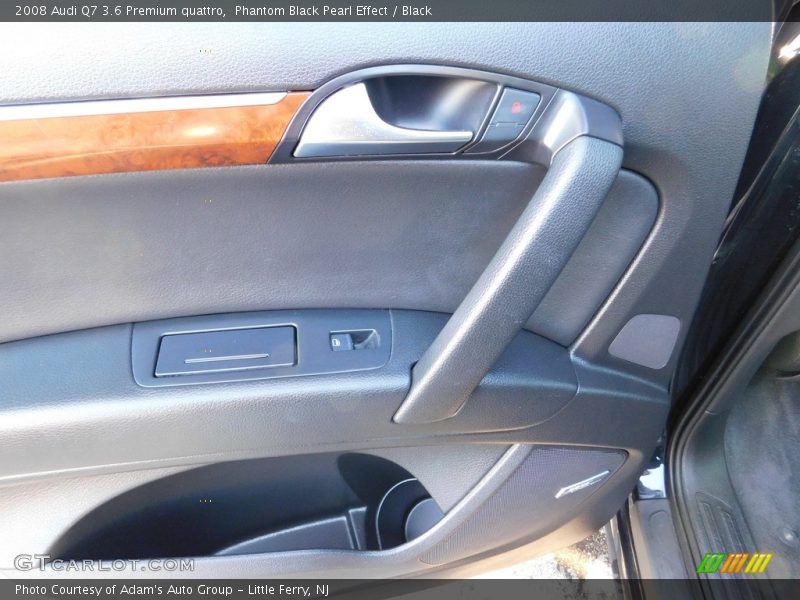Phantom Black Pearl Effect / Black 2008 Audi Q7 3.6 Premium quattro
