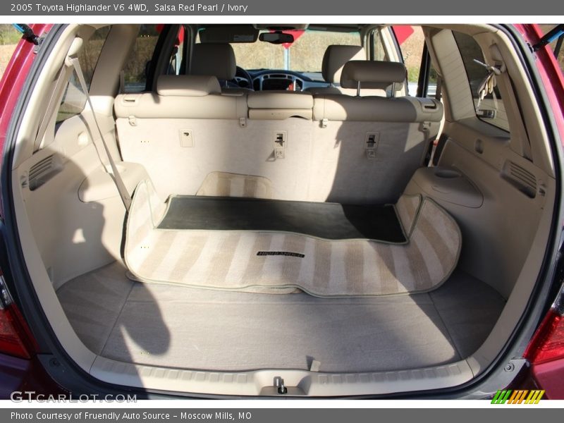 Salsa Red Pearl / Ivory 2005 Toyota Highlander V6 4WD