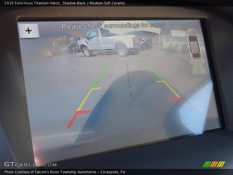 Shadow Black / Medium Soft Ceramic 2016 Ford Focus Titanium Hatch