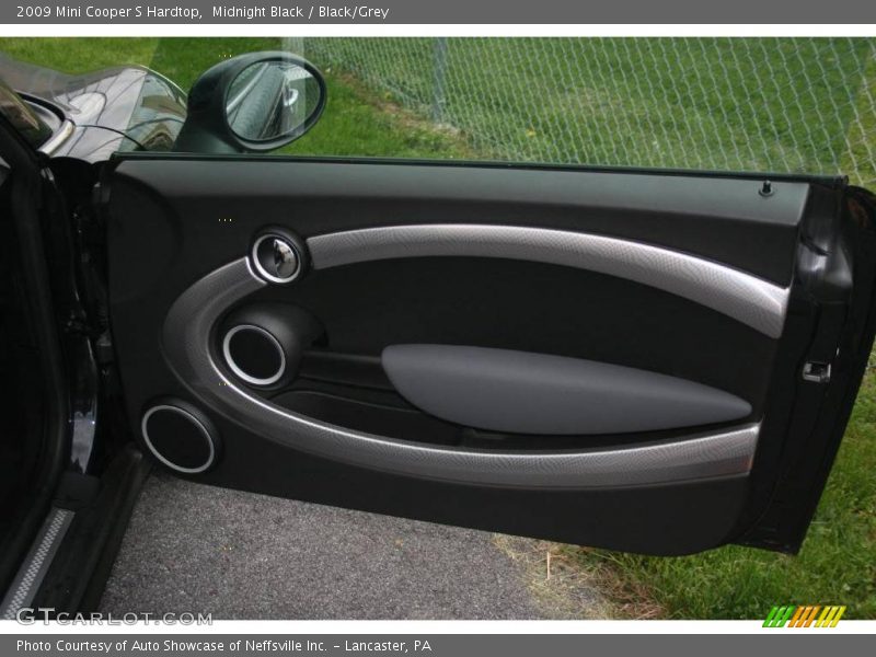 Midnight Black / Black/Grey 2009 Mini Cooper S Hardtop