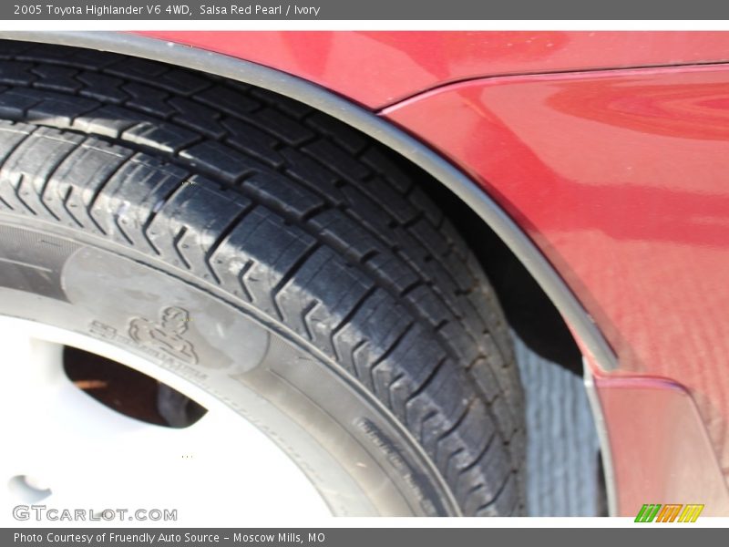 Salsa Red Pearl / Ivory 2005 Toyota Highlander V6 4WD