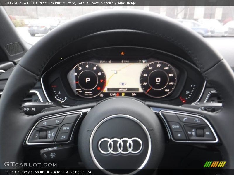 Argus Brown Metallic / Atlas Beige 2017 Audi A4 2.0T Premium Plus quattro
