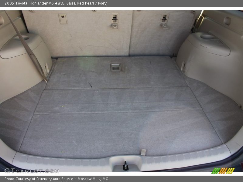 Salsa Red Pearl / Ivory 2005 Toyota Highlander V6 4WD